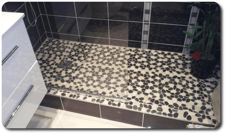 Douche Plomberie Sanitaire Réalisations - Azur Nimtec
